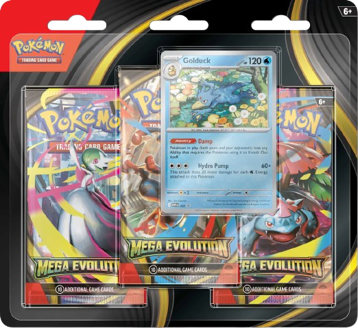 Pokémon TCG: Mega Evolution - 3-pack