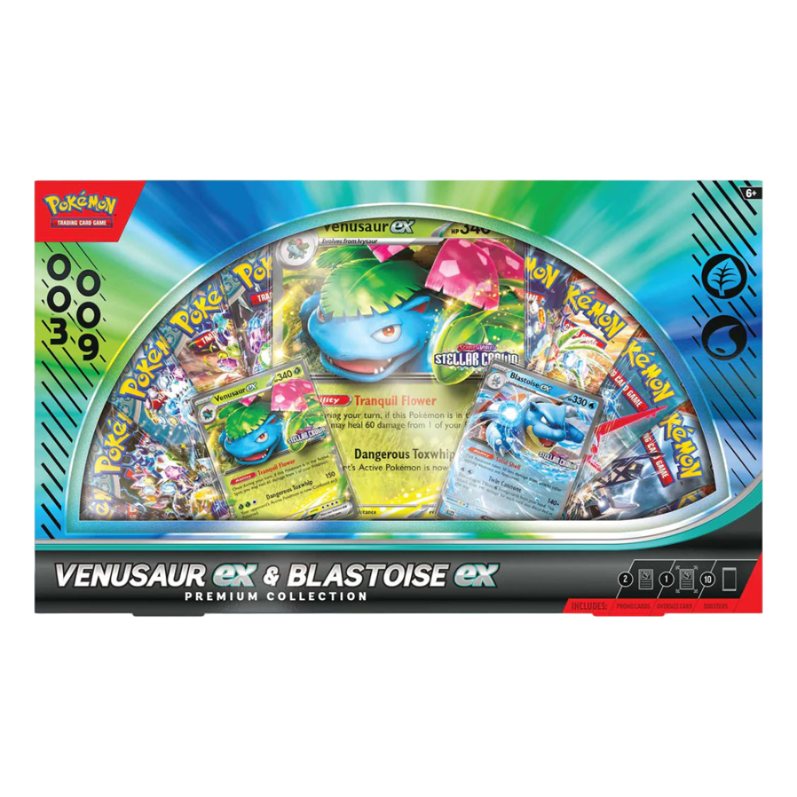 Pokémon TCG: Venusaur /Blastoise ex Premium Collection