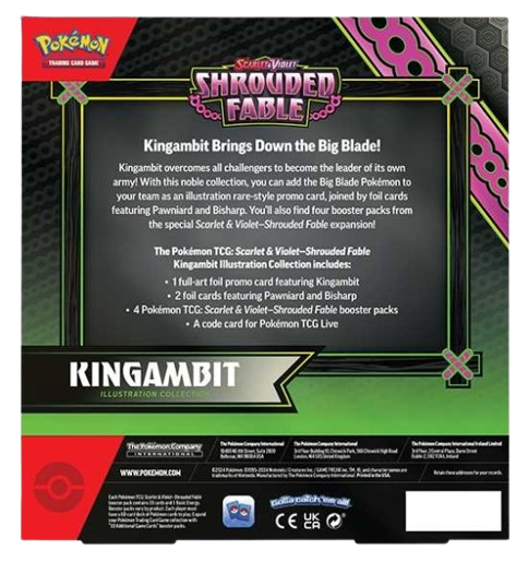 Pokémon TCG: Scarlet & Violet - Shrouded Fable Illustration Rare Collection