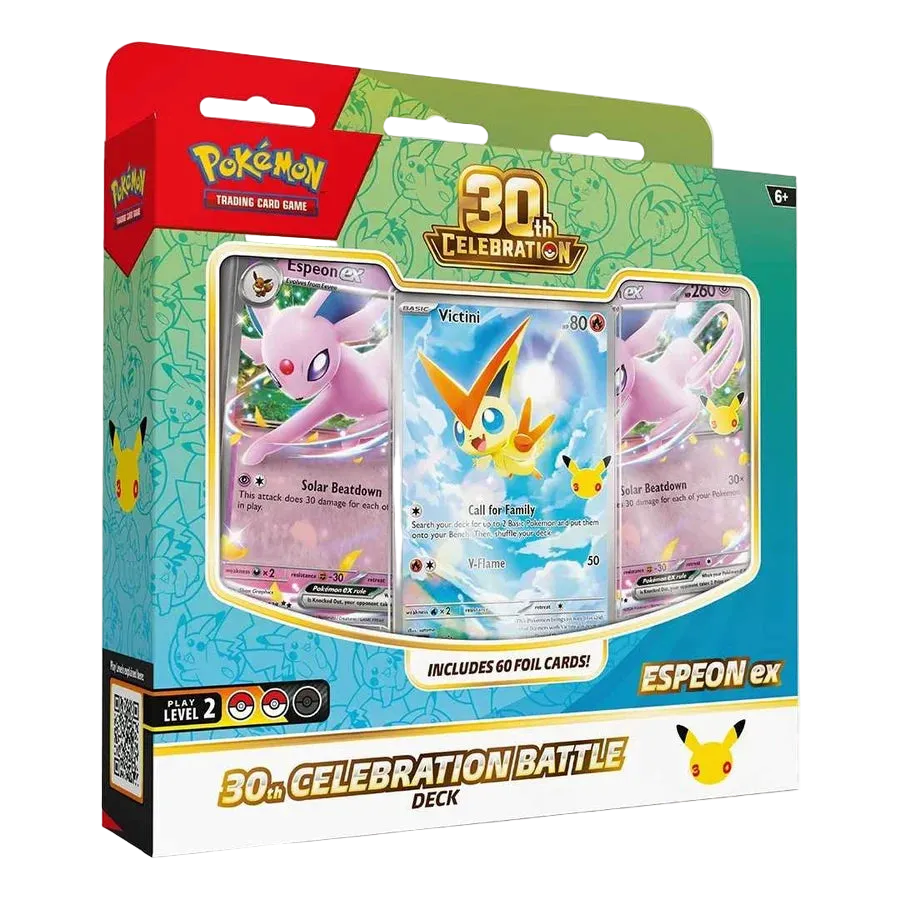 Pokémon TCG: Battle Deck Assortment - 30th Celebration